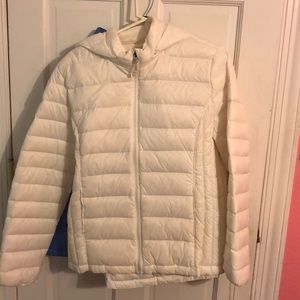 White winter jacket